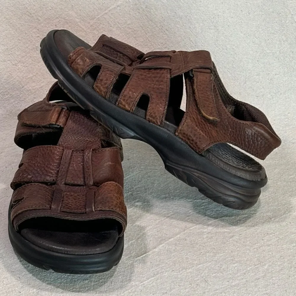 GBX Leather Sandals Mens Size 11M